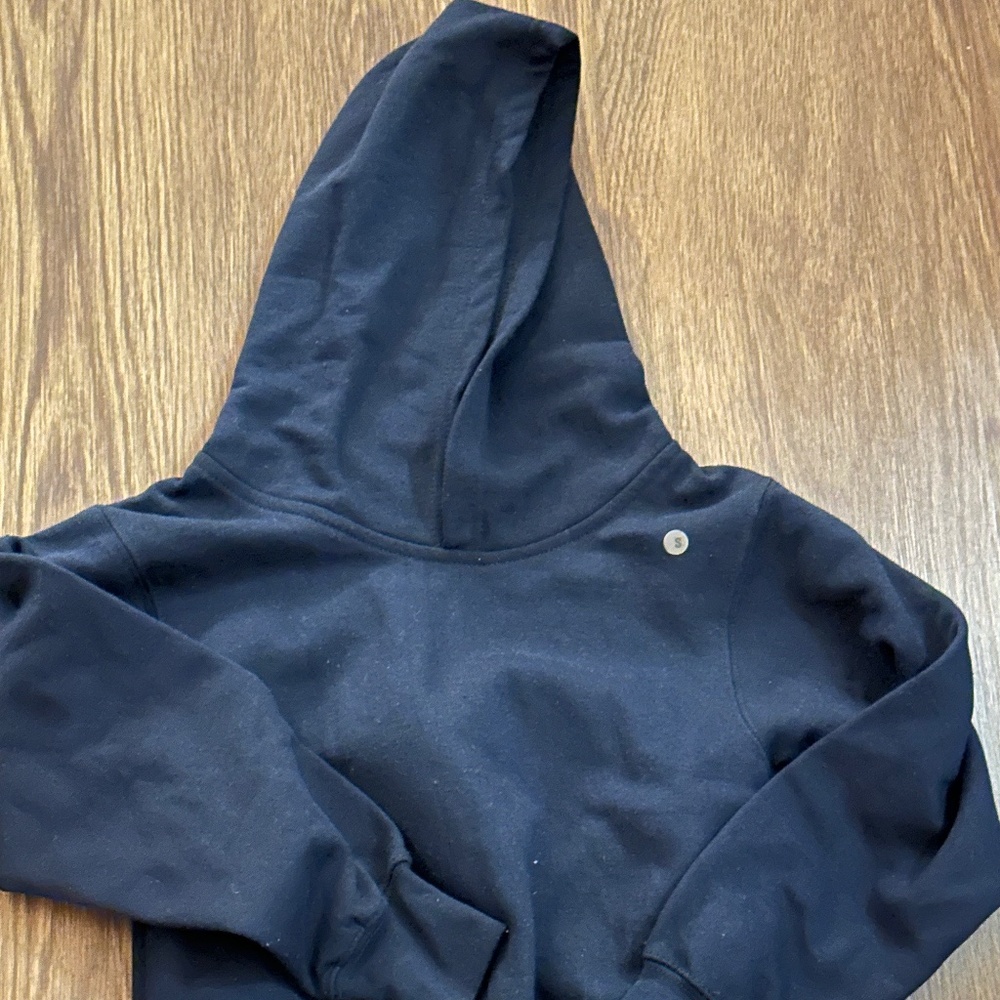 Youth Black Sweatshirt plain no design